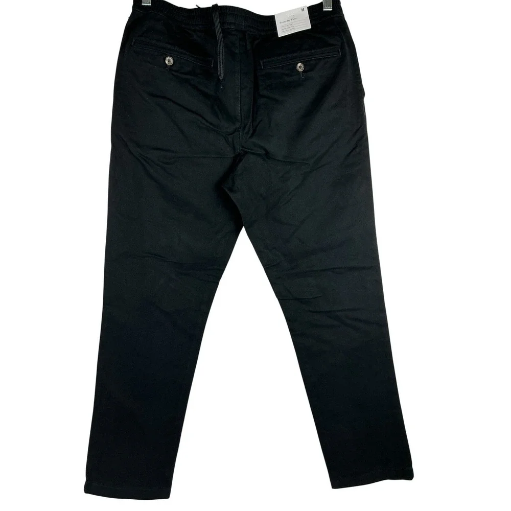 Goodfellow & Co‎ Men's Black Drawstring Chino Pants Medium Stretch Casual NWT